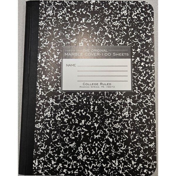 Marble Composition Book